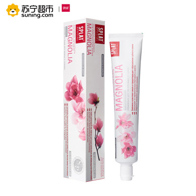 SPLAT/斯普雷特国际无氟进口玉兰花女士牙膏花香味护牙龈清新口气