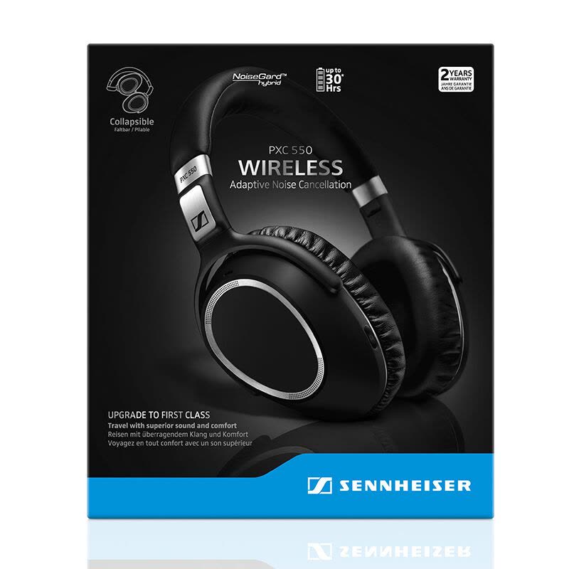 森海塞尔(Sennheiser)PXC 550 蓝牙降噪旅行 耳机图片