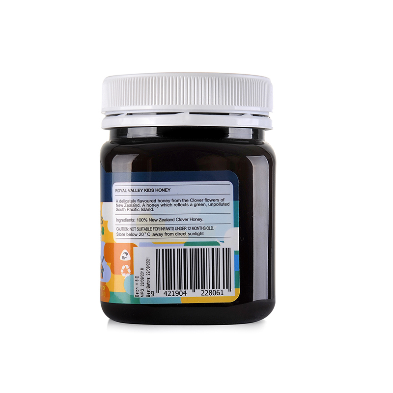 新西兰 原装进口 儿童蜂蜜 皇家维乐碧儿童蜜（三叶草蜂蜜250g）