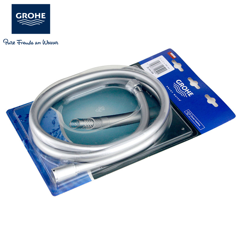德国-高仪(GROHE)淋浴软管4分接口 软管 银色