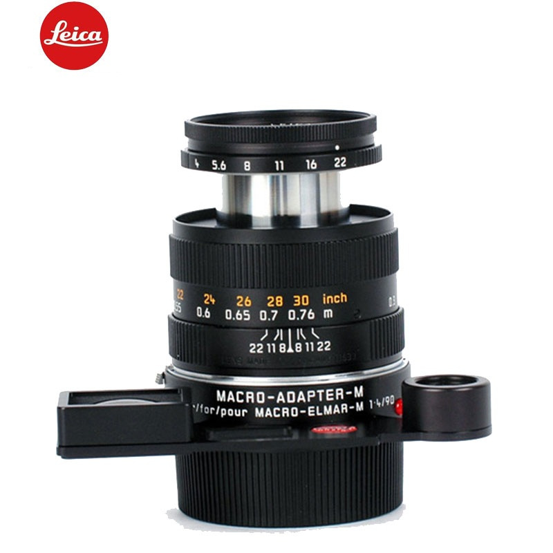 徕卡(Leica) MACRO-ELMAR-M 1:4/90mm 含M弯角取景器 黑色 11629