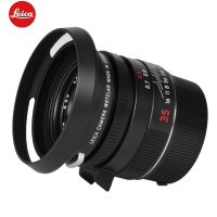 徕卡(Leica)35/2 镜头 黑漆复刻版限量 镀鉻红字 11689