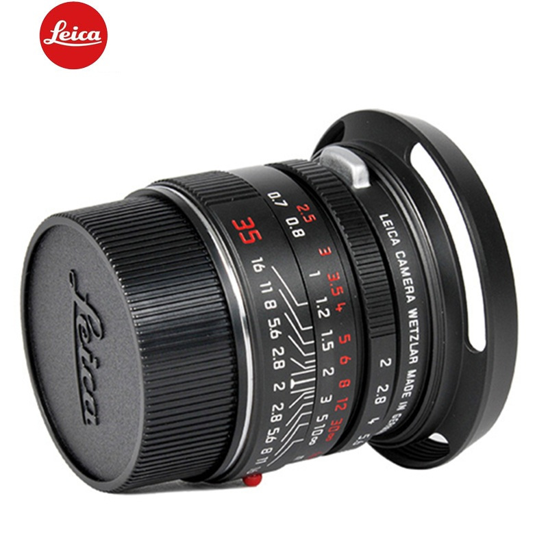 徕卡(Leica)35/2 镜头 黑漆复刻版限量 镀鉻红字 11689