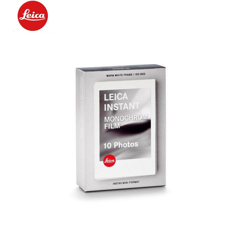 徕卡(Leica) SOFORT拍立得相机黑白相纸通用 快显胶片 单盒装/10张19550高清大图