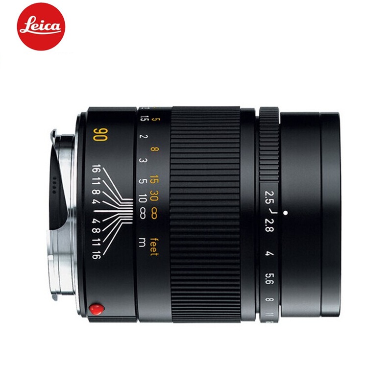 徕卡(Leica) M镜头 徕卡卡口 广角定焦46mm 口径M90mm/f2.4 黑色 11684高清大图