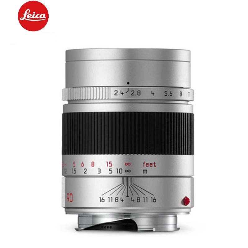 徕卡(Leica) M镜头徕卡卡口 广角定焦 46mm口径-M90mm/f2.4 银色 11685