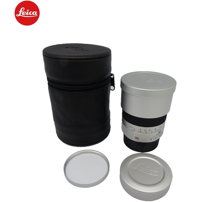 徕卡(Leica) M镜头徕卡卡口 广角定焦 46mm口径-M90mm/f2.4 银色 11685