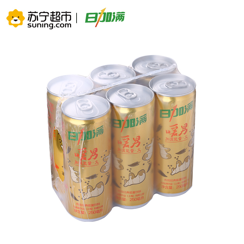 日加满暖男牌传统经典能量饮料250ml*6高清大图