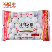 [苏鲜生]乔老爷南市乔家栅猪肉汤圆500g 元宵