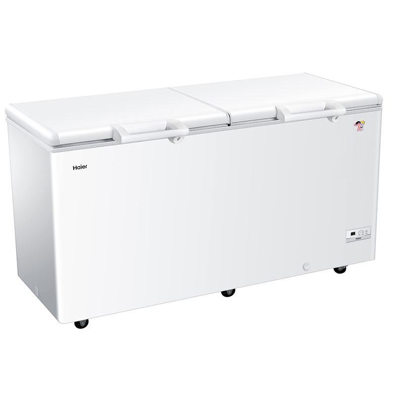 海尔(Haier)BC/BD-427HEF 427升 商用冰箱 卧式大冷冻柜 电脑控温 冷藏冷冻转换柜变温冷柜 健康家电