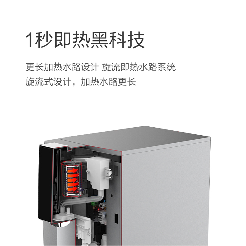 云米智能净水器家用直饮机自来水过滤器RO反渗透400G大通量无罐即滤即热即饮型净水器直饮净水机X5纯水机UV杀菌