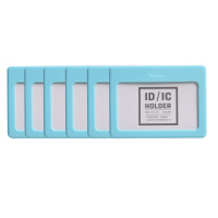 得力(deli)8334工作卡(浅蓝)(6张/盒)