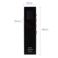 山水录音笔H-608 黑 高清 远距 降噪 声控正品迷你MP3播放器高清远距降噪 微型录音笔