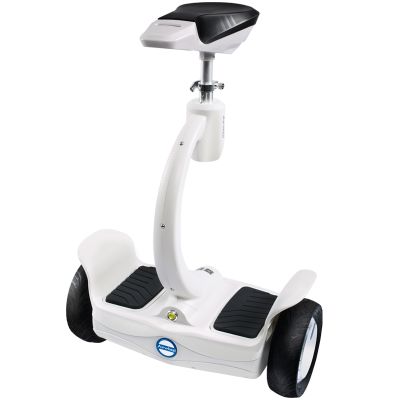 爱尔威S8mini白色 坐立两用电动平衡车 智能遥控 体感成人儿童代步车