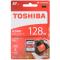 [赠读卡器]东芝(TOSHIBA)SD卡 128GB 90MB/s相机存储卡