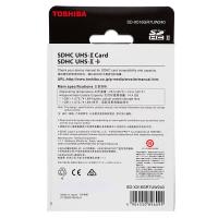 [赠读卡器]东芝(TOSHIBA)SD卡 16GB 读260MB/s写240MB/s相机存储卡