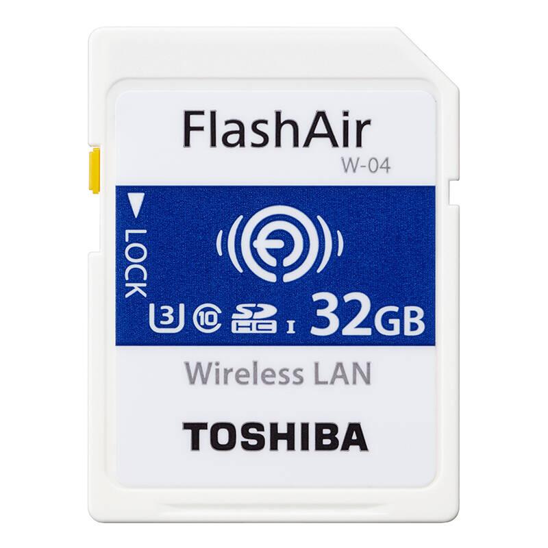 [赠读卡器]东芝(TOSHIBA)SD卡 32GB 第四代无线WIFI传输单反相机存储卡 读90MB/s写70MB/s