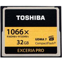东芝(TOSHIBA)CF卡 32GB 1066X读160MB/s写150MB/s单反相机存储卡