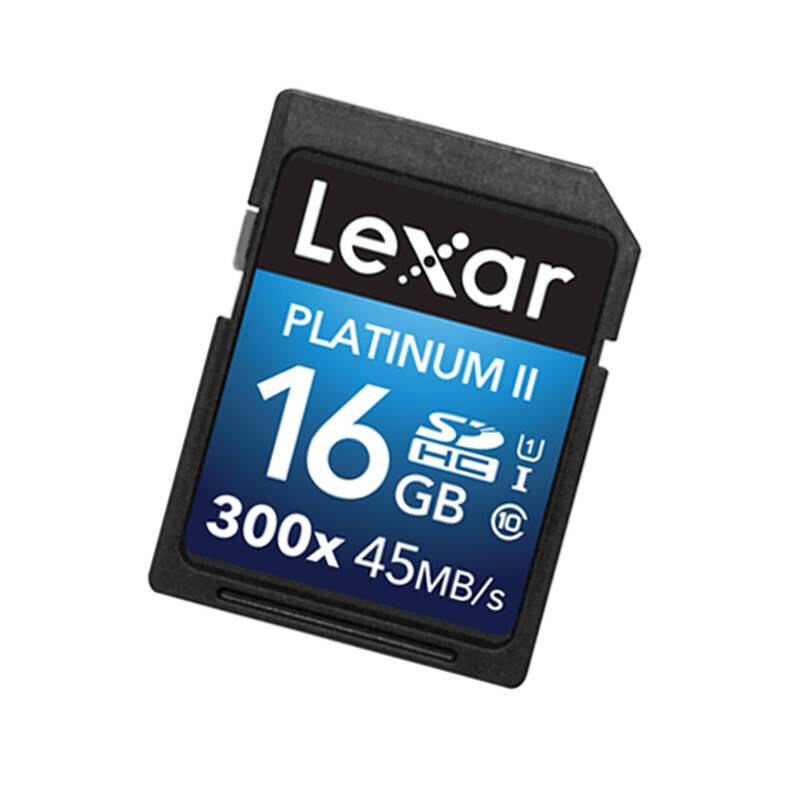 雷克沙(Lexar)SD卡 16GB 300X 读45MB/s相机存储卡
