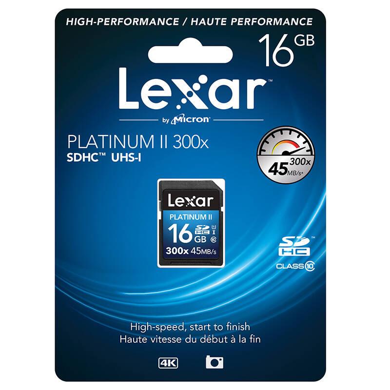 雷克沙(Lexar)SD卡 16GB 300X 读45MB/s相机存储卡