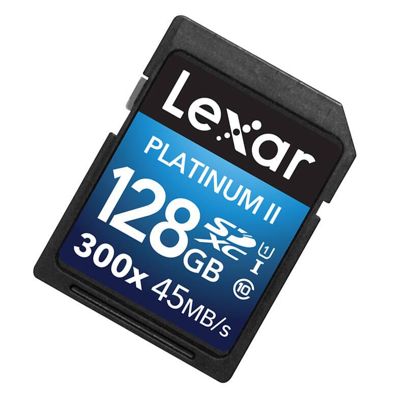 雷克沙(Lexar)SD卡 128GB 300X 读45MB/s相机存储卡