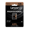 雷克沙Lexar SD卡128GB 633X读95MB/s写20MB/s相机存储卡