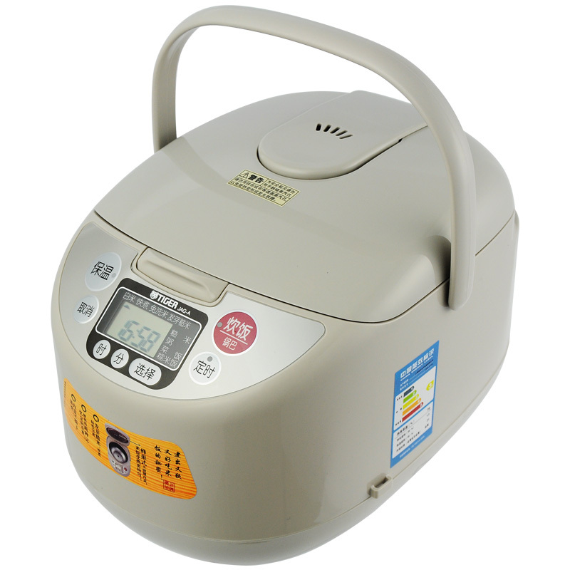 虎牌(TIGER) 微电脑型电饭煲电饭锅 智能多功能预约定时加热 JAG-A18C 5L 白色(TM)