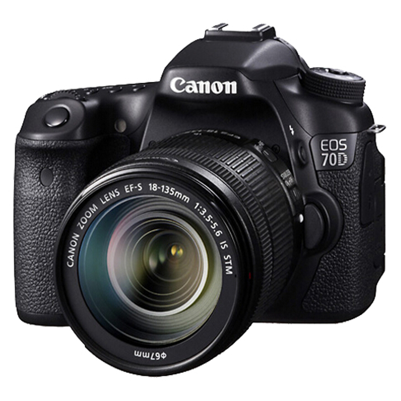 佳能(Canon)EOS 70D KIT (EF-S 18-135 IS STM) 单反相机
