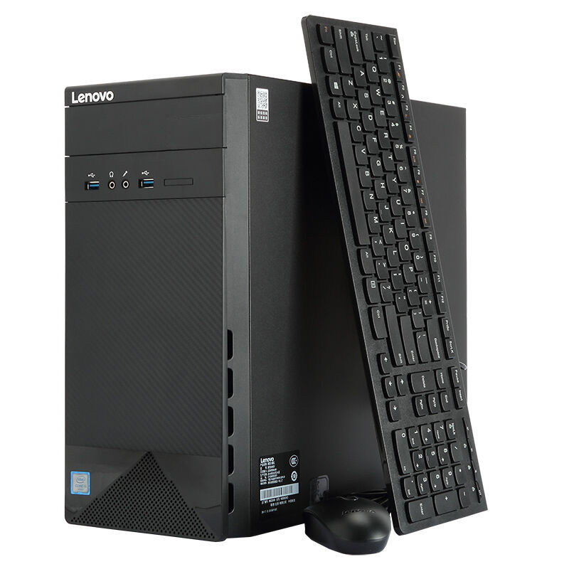 联想(Lenovo) 家悦3055单主机 (E2-7110 4G 500G 无光驱 WIFI 教育软件)