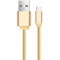 ESCASE Type-C转USB2.0手机数据充电线 适用于乐视1s/小米4c/魅族pro5/华为p9土豪金