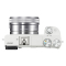 索尼(SONY)ILCE-6000L/W 微单数码相机标准套装 白色(约2430万有效像素 16-50mm镜头)
