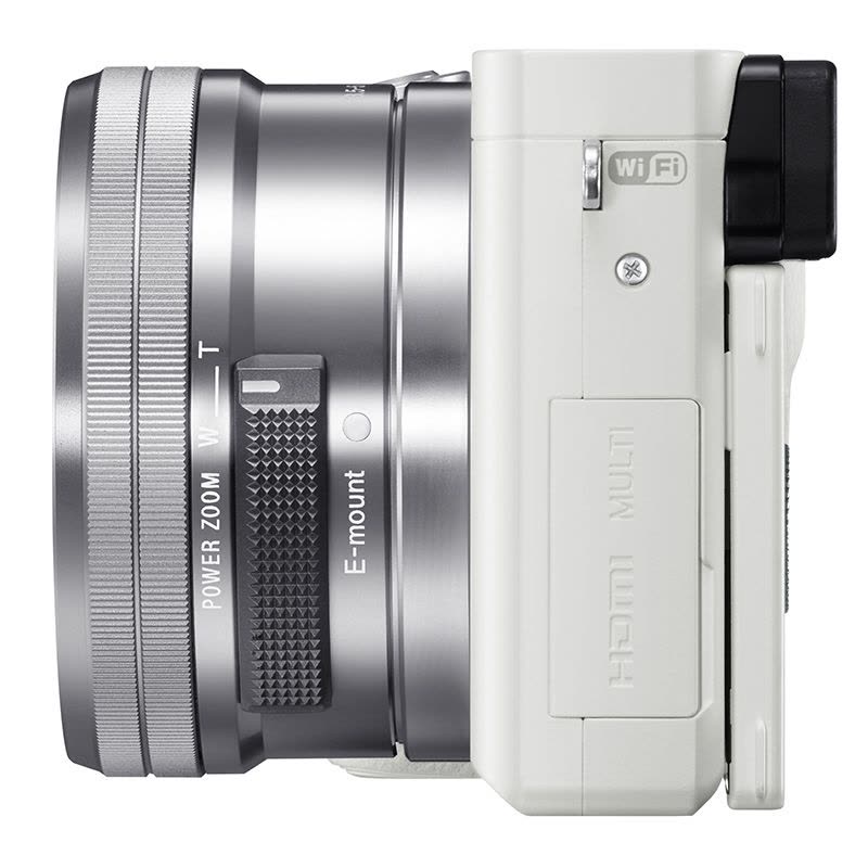 索尼(SONY)ILCE-6000L/W 微单数码相机标准套装 白色(约2430万有效像素 16-50mm镜头)图片
