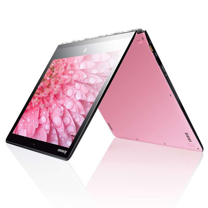 联想(lenovo)Yoga900 13.3英寸超薄便携笔记本电脑(I5-6200 8G 256G固态硬盘 樱花粉)