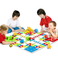 仙邦宝贝 Simbable kidz 飞行棋地毯式儿童玩具宝宝爬行垫益智大号成人亲子互动游戏棋桌游3-6岁 塑料