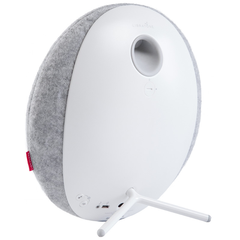 Libratone(小鸟音响)LOOP 无线音箱/智能音响/WIFI音箱/家用电视音响 盐灰色