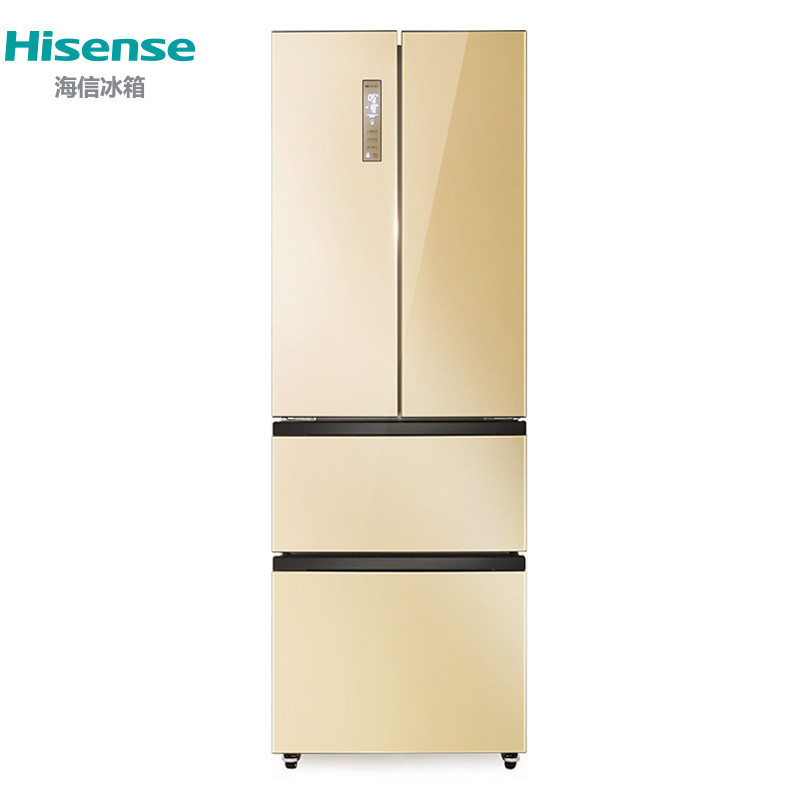 海信(Hisense)BCD-321WT/Q 321升 多门冰箱 风冷无霜 电脑控温 节能静音 家用(琥珀金)