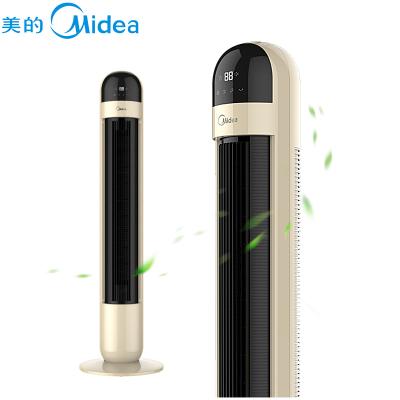 美的(Midea) 电风扇 FZ10-17C 三档遥控 内旋摆风 摇头定时 塔扇