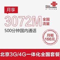 北京联通沃4G手机卡(196套餐卡,内含360元话费,每月返30元)