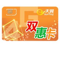 淄博电信双惠卡(每月59元含2G省内流量+500分钟长市话)
