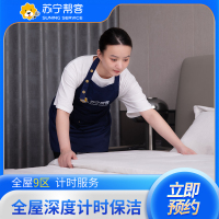 4小时深度计时保洁服务  苏宁帮客家政服务