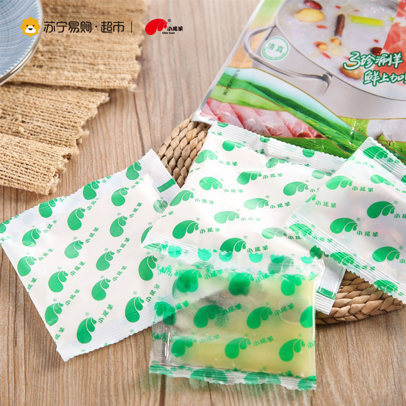 小尾羊 3珍鲜羊涮 清汤火锅底料 108g/袋