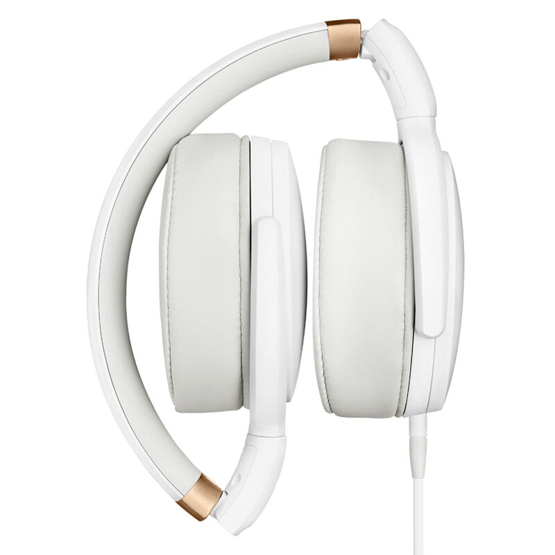 森海塞尔(Sennheiser)HD4.30i White 线控可折叠封闭式 线控可通话耳机苹果白色高清大图