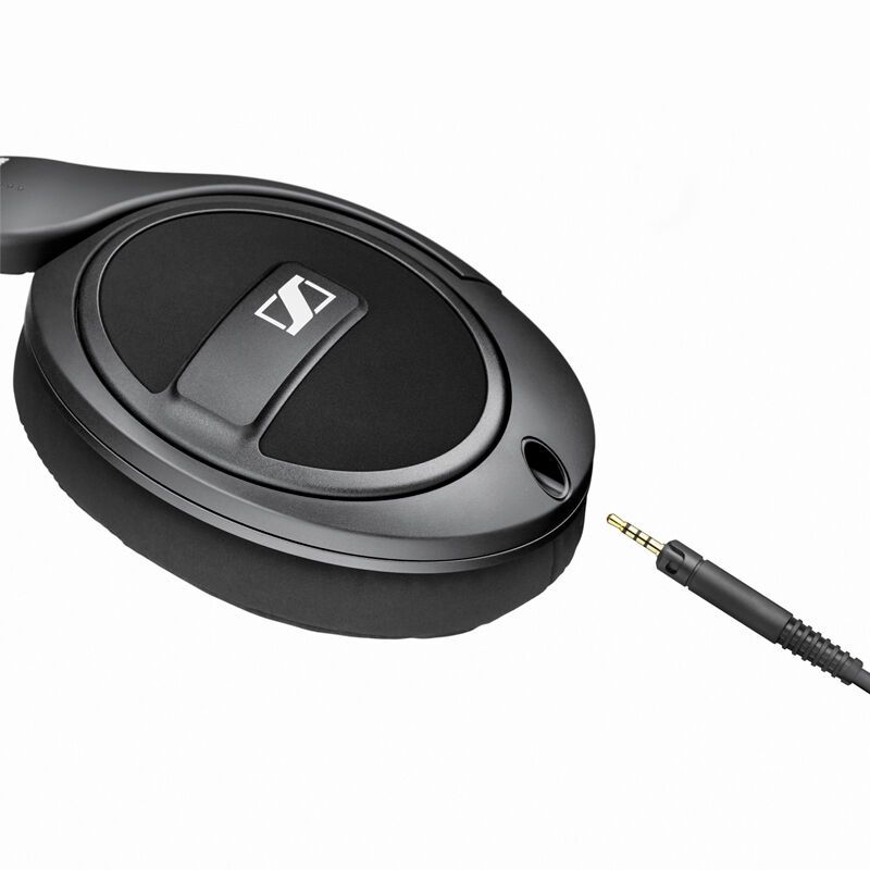 森海塞尔(Sennheiser)HD569 封闭包耳式线控通话耳机 黑色