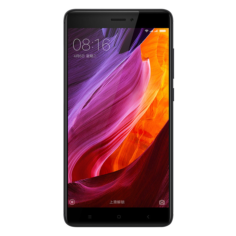 Xiaomi/小米 红米手机Note4X 4GB+64GB 磨砂黑 移动联通电信4G智能手机高清大图