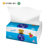 肤之友 抽纸 BB熊系列 三层300张30包抽取式卫生纸(整箱销售)