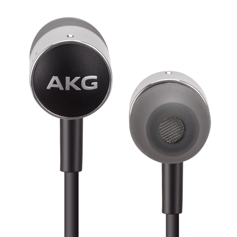 AKG K374U 入耳式耳机 线控手机耳机 HIFI音乐耳机 带麦克风话筒 银色