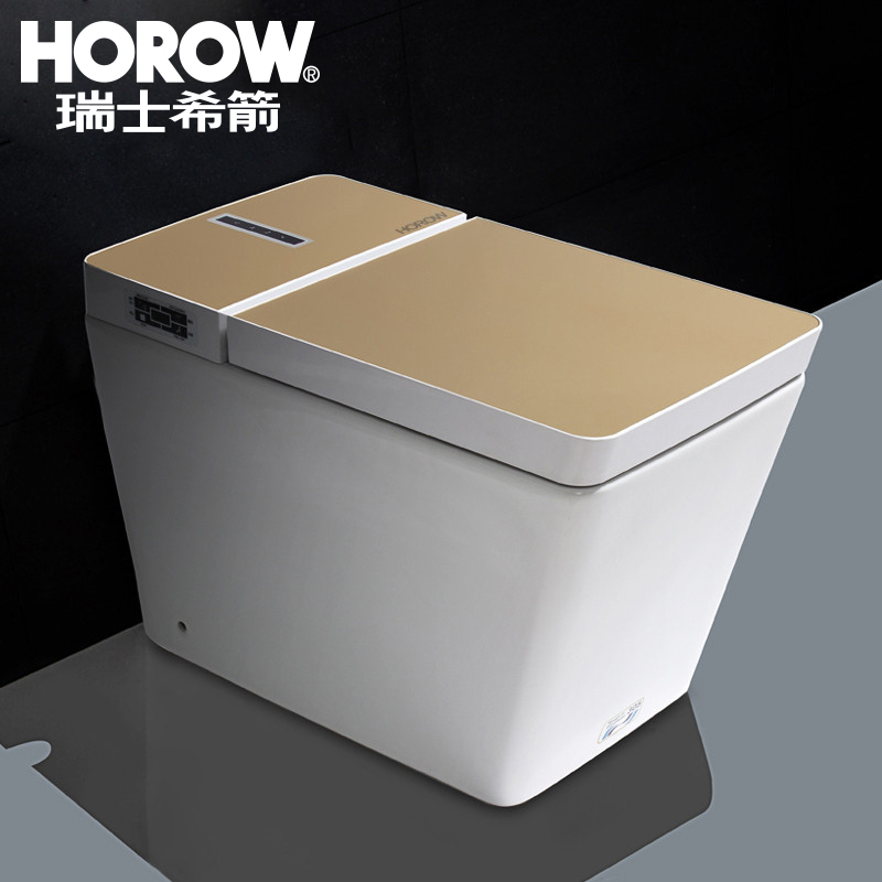 [苏宁自营]HOROW瑞士希箭卫浴即热式智能马桶全自动冲洗烘干遥控坐便器地排300坑距CZNF-8T306