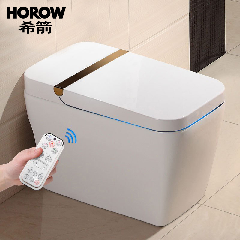 [苏宁自营]HOROW希箭卫浴即热式多功能无水箱方形智能马桶移动烘干(一个月内发货)