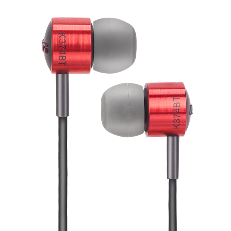 爱科技(AKG)K374BT 蓝牙带麦耳机 无线入耳式手机耳机 小K3003 HIFI音乐耳机 红色