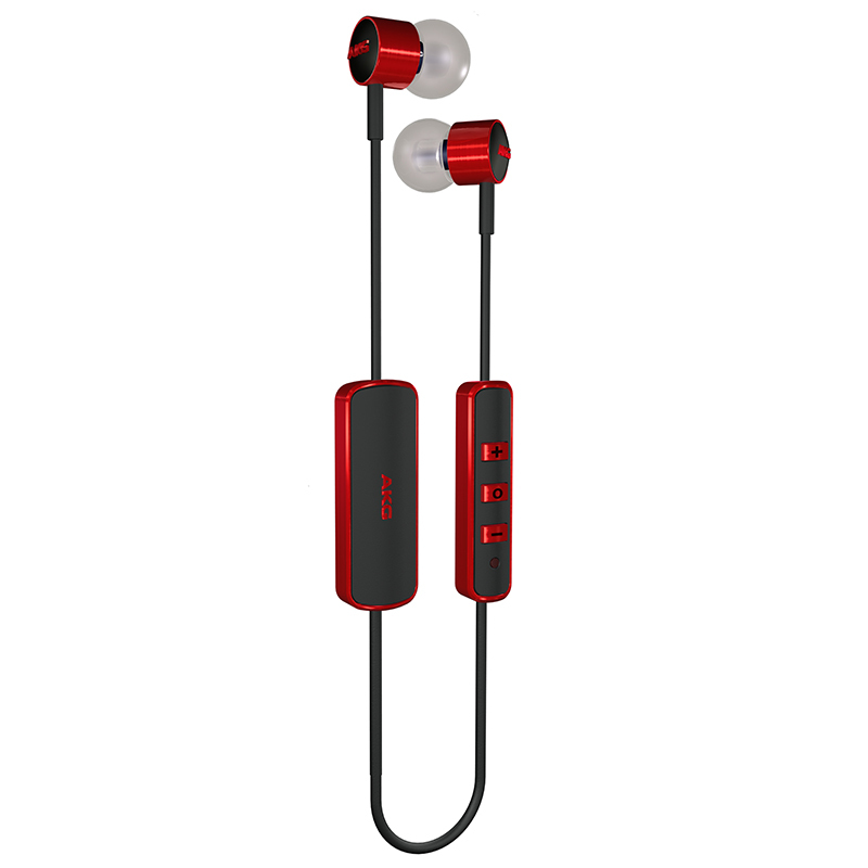 爱科技(AKG)K374BT 蓝牙带麦耳机 无线入耳式手机耳机 小K3003 HIFI音乐耳机 红色